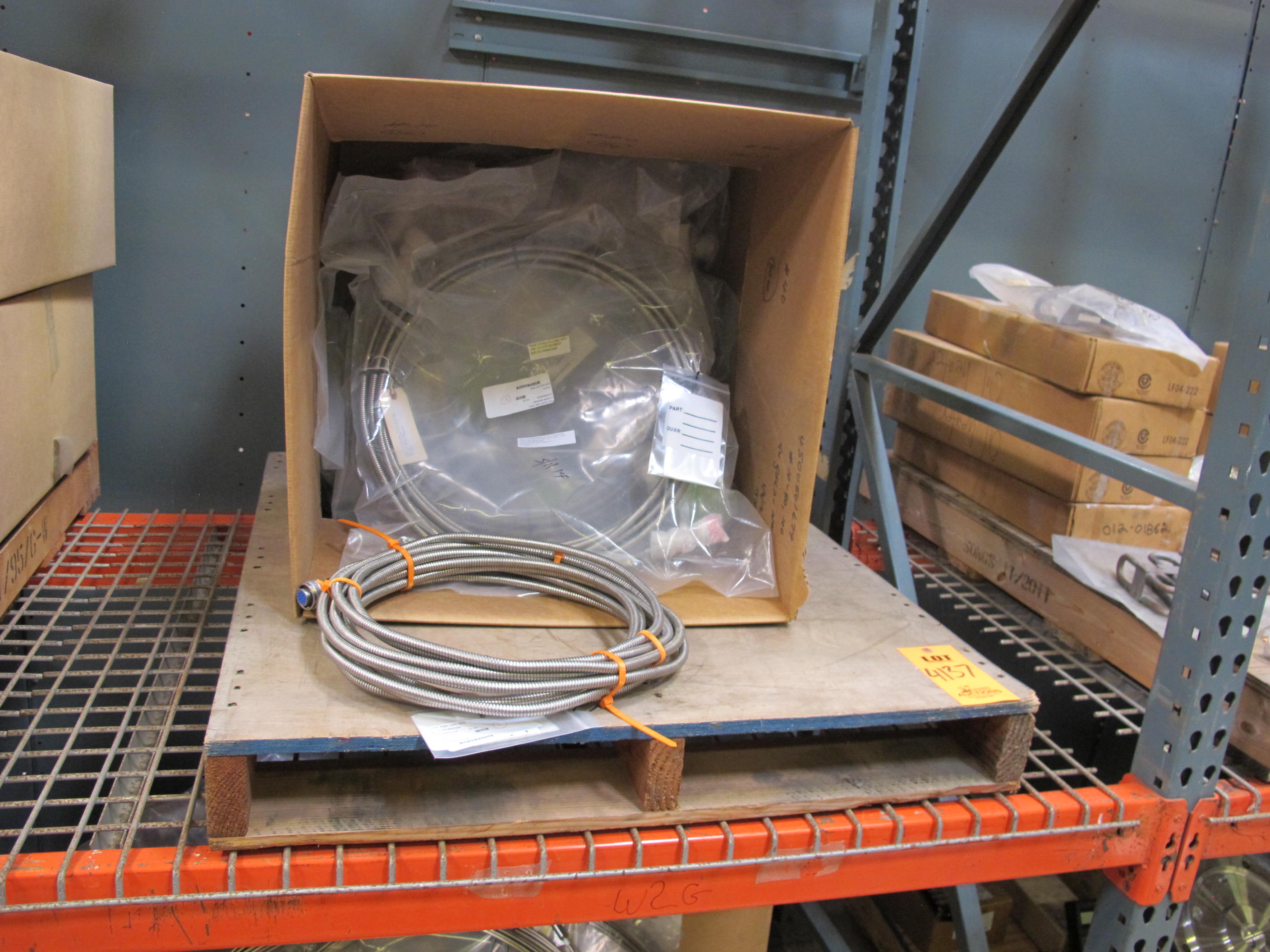 LOT TO INCLUDE BUT NOT LIMITED TO: (8) CUTTERS, 36" LG X NO. 1 SIZE, BOLT KIND. CENTER CUT, ROUND EDGE JAWS 9 LB, (9) MISC WIRE CUTTERS AND CRIMPERS, (4) CABLES, ELECTRICAL TYPE, MI (MINERAL INSULATED) MATERIAL, 9 CONDUCTOR. 300 SERIES SS SHEATH, (1) CABLE, ELECTRICAL TYPE, MI (MINERAL INSULATED) MATERIAL, 9 CONDUCTOR. 300 SERIES SS SHEATH, (7) CABLES, ELECTRICAL TYPE, MI (MINERAL INSULATED) MATERIAL, FLEXIBLE, FOR ICI, (1) CABLE, ELECTRICAL TYPE, MI (MINERAL INSULATED) MATERIAL. 300 SERIES SS SHEATH 1/4" OD X 35 FT WITH CONNECTORS ASSEMBLY. LOADING & HANDLING FEE $15-4137